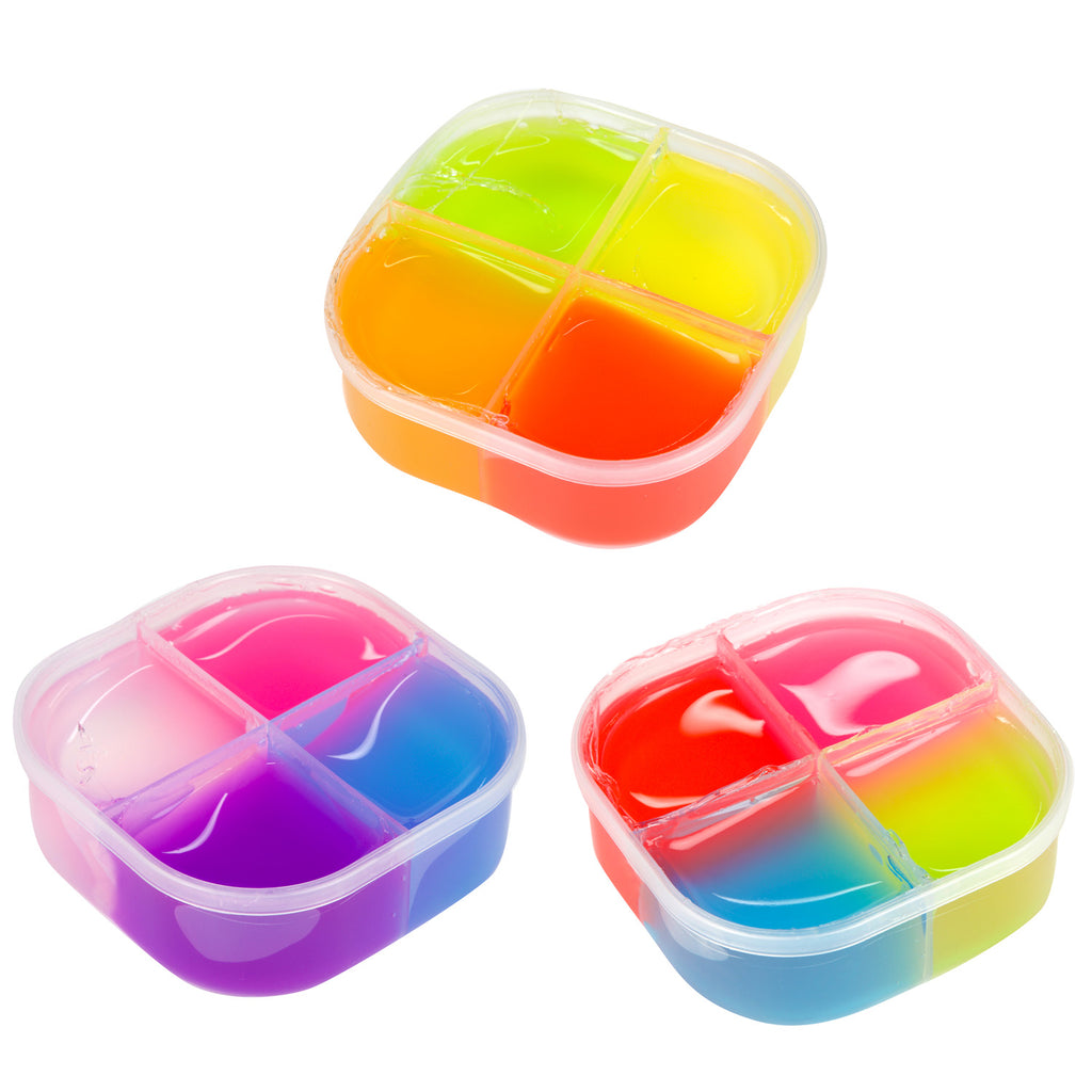 Toi-toys crazy putty 4 kleuren in pot
