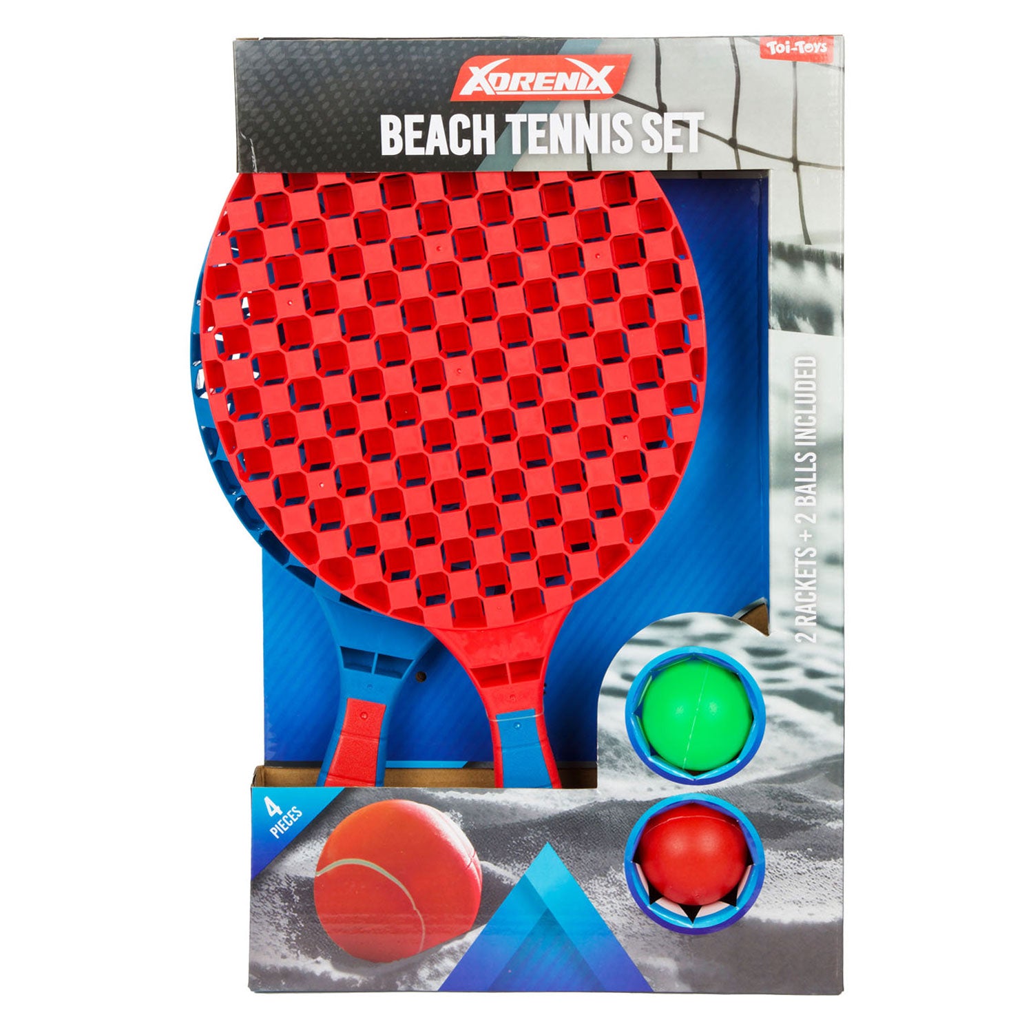 Adrenix - Adrenix strand tennisset 4dlg.
