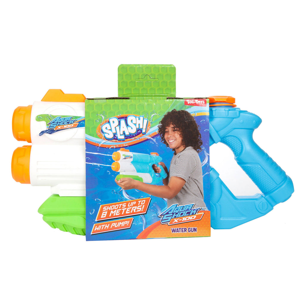 Toi-toys toi toys waterpistool aqua shock x100