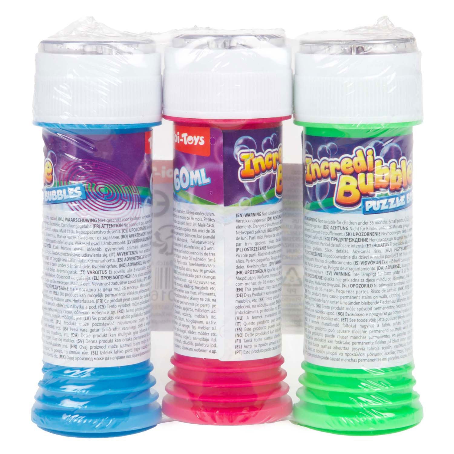 Toi-Toys - Toi-Toys Incredibubble bellenblaas met geduldspel 3st.