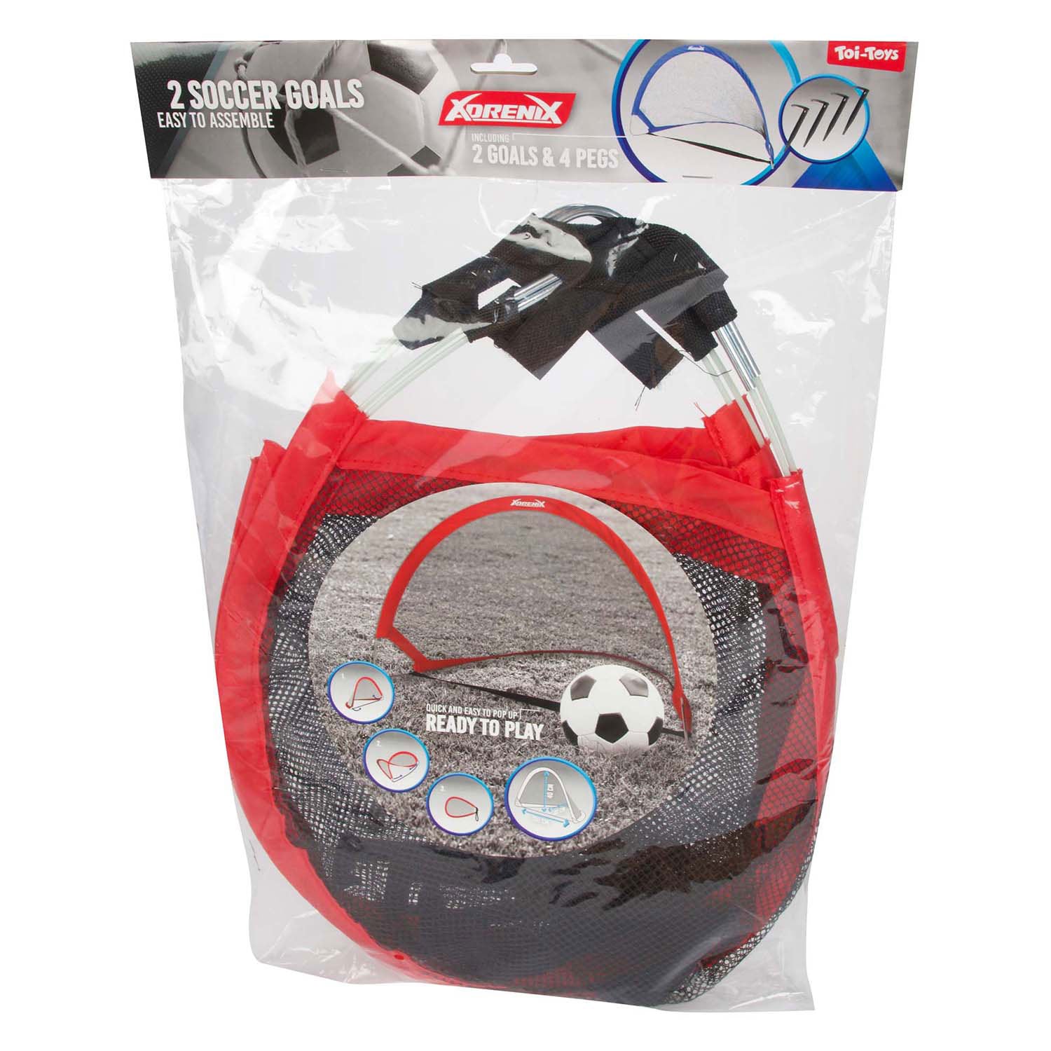 Toi-Toys - Toi-Toys adrenix pop-up voetbaldoel