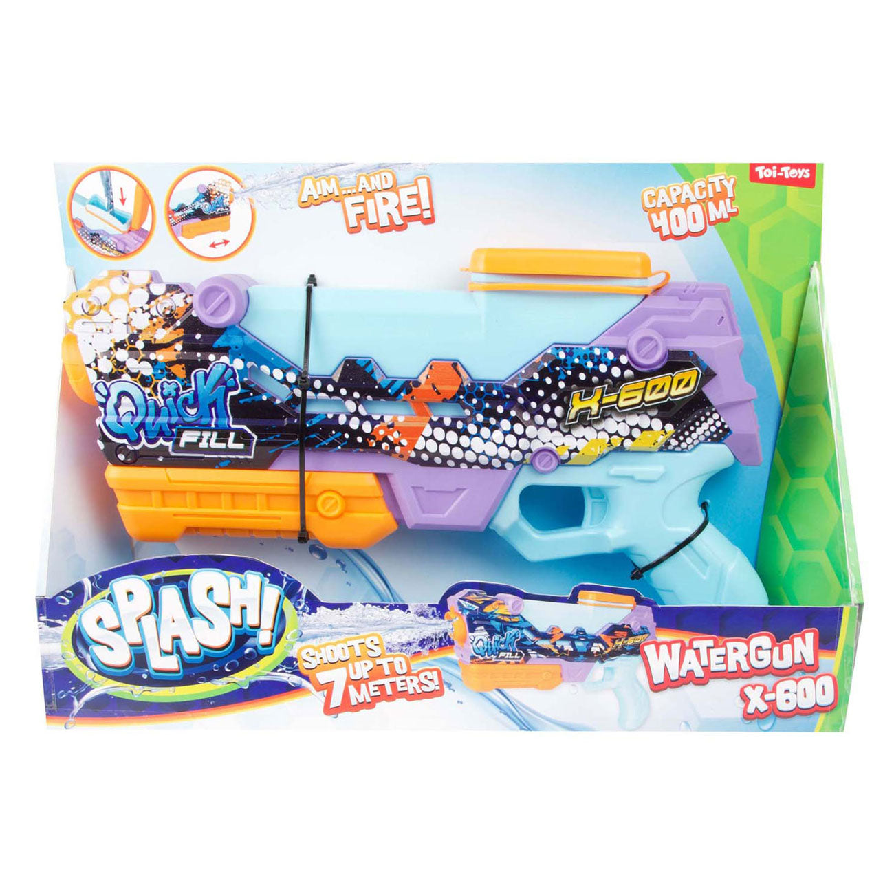Toi-toys toi toys waterpistool quick fill x600