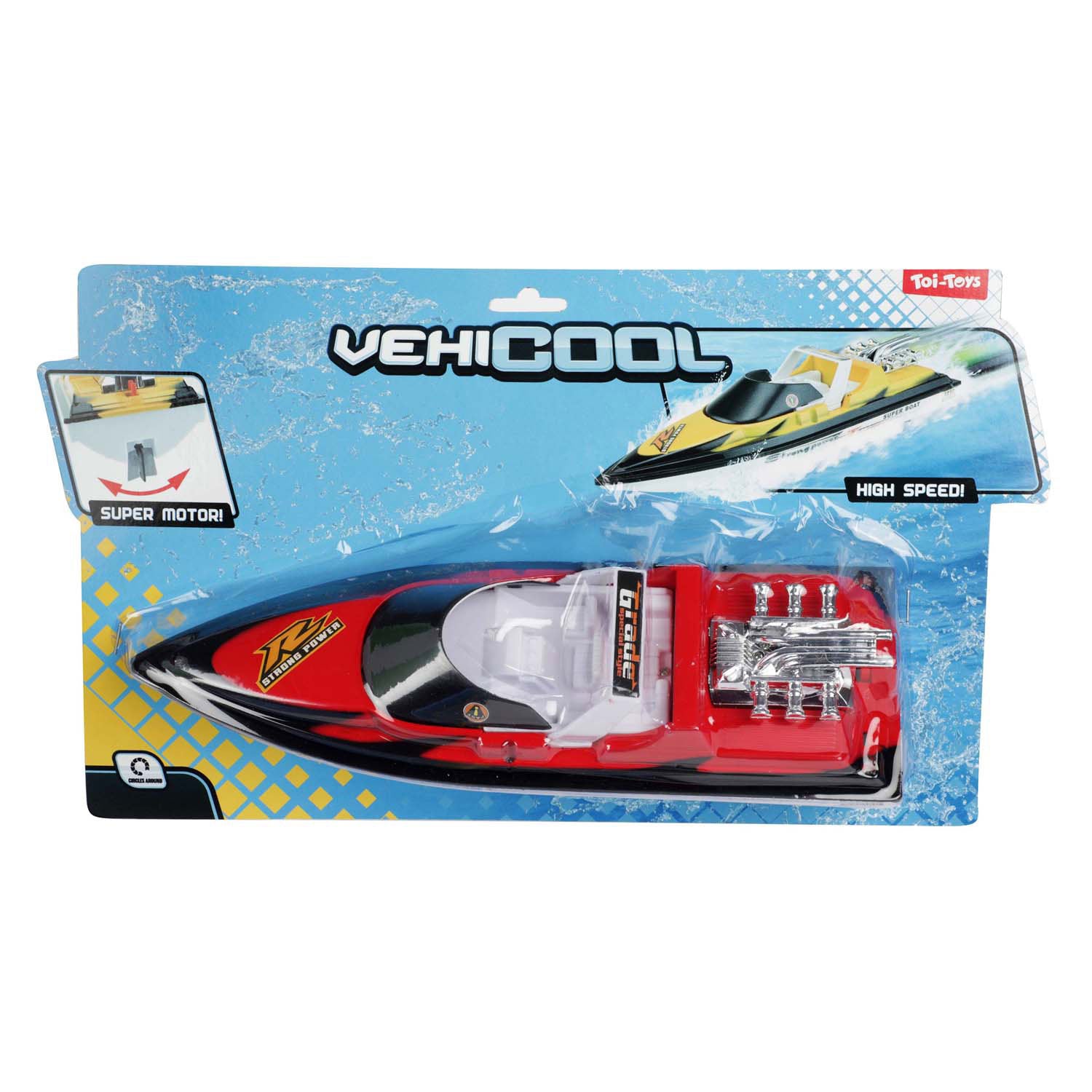 Vehicool - Vehicool powerboot met motor en accessoires