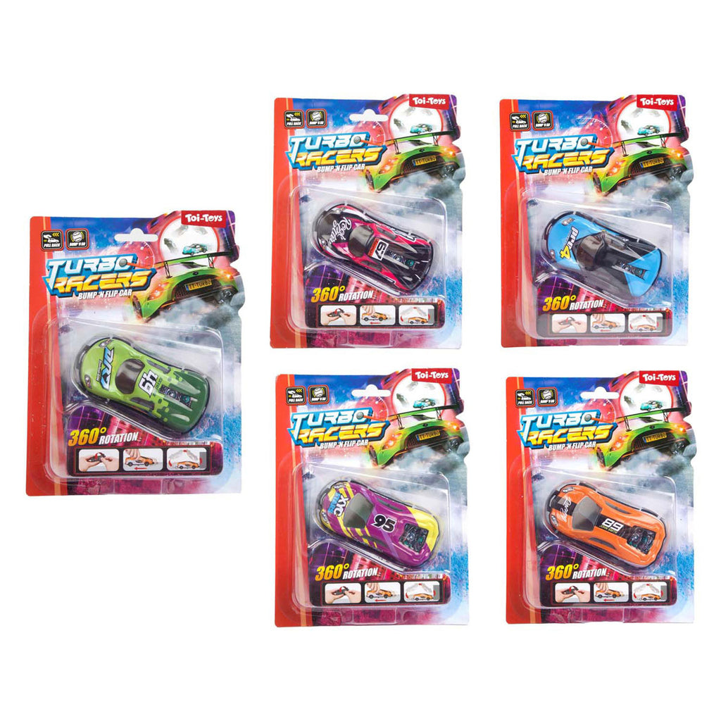 Turbo Racers - Turbo Racers stunt auto bump n flip