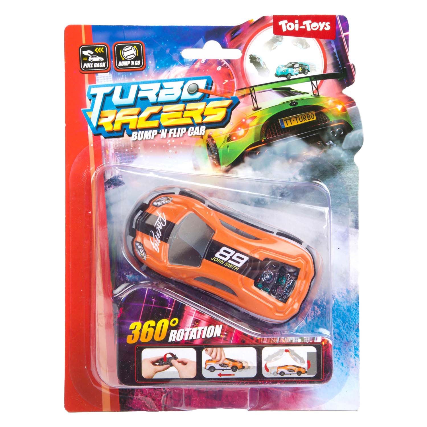 Turbo Racers - Turbo Racers stunt auto bump n flip
