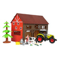 Toi-Toys - Toi-Toys Ackers ville boerderij met tractor licht en geluid speelset 12dlg.