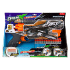 Toi-toys foam strikex elektrisch afschietpistool shockwave met 24 foampijlen
