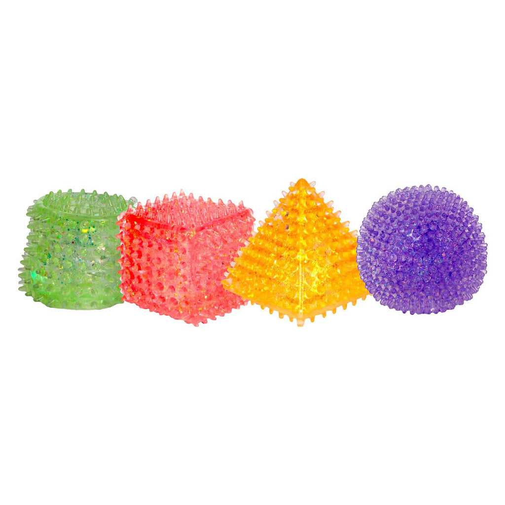 Toi-Toys - Toi-Toys Fun textuurknijpbal geometric 5cm