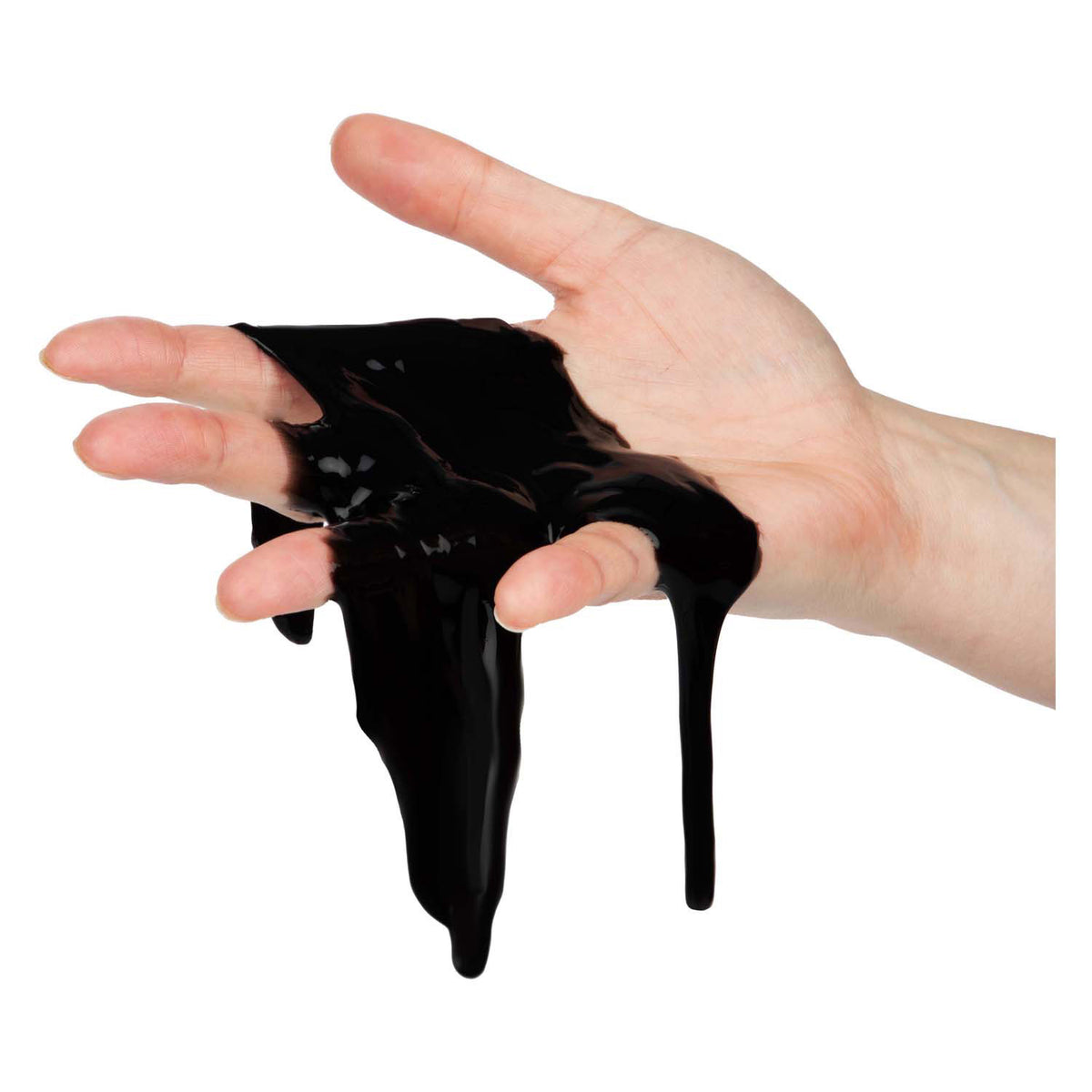 Toi-Toys - Toi-Toys Crazy slime zwarte slijm in mini olievat