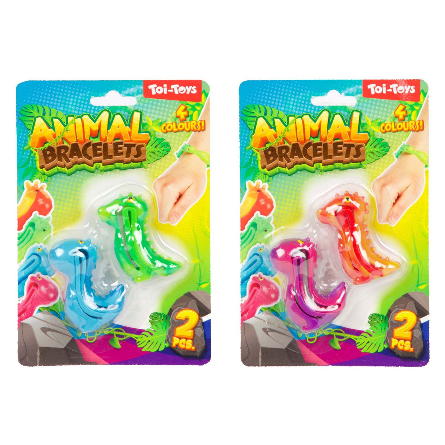 Toi-Toys - Toi-Toys Fun elastiekdier armband