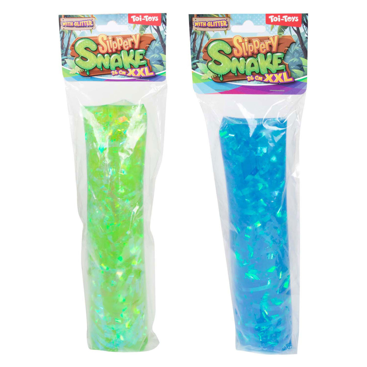 Toi-Toys - Toi-Toys Fun xxl gladjanus met glitterfolie 26cm