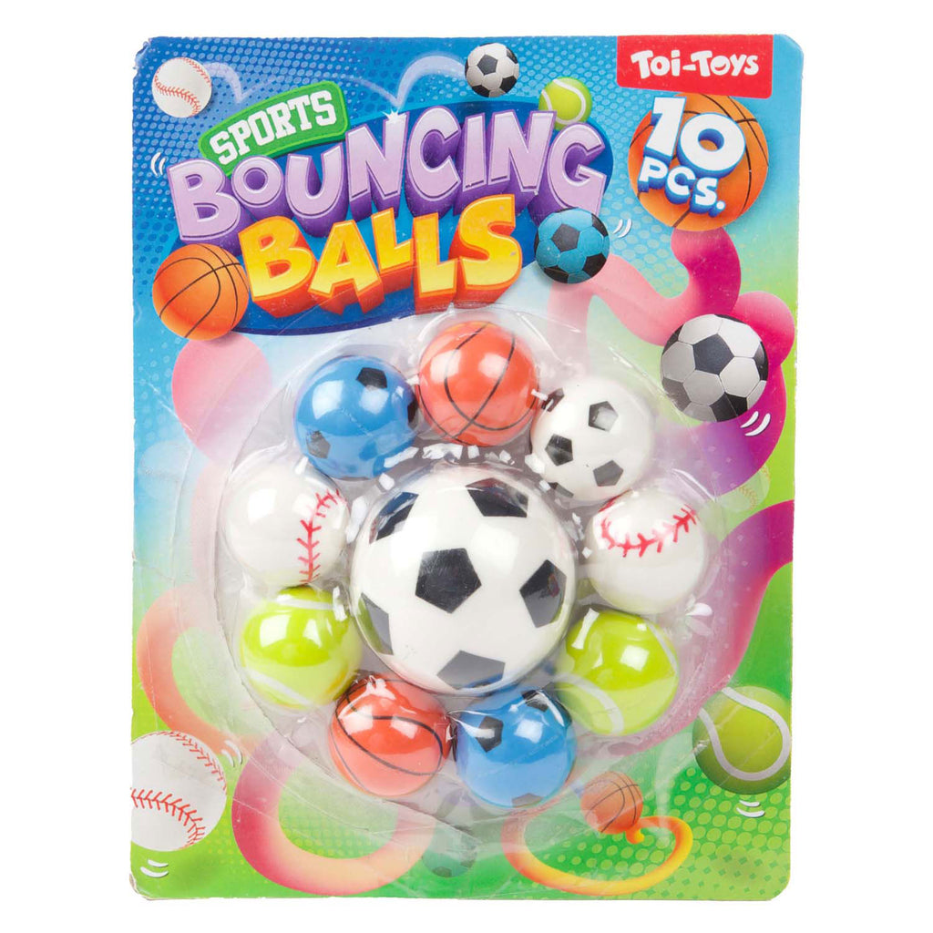Toi-Toys - Toi-Toys Fun stuiterballen 10 stuks