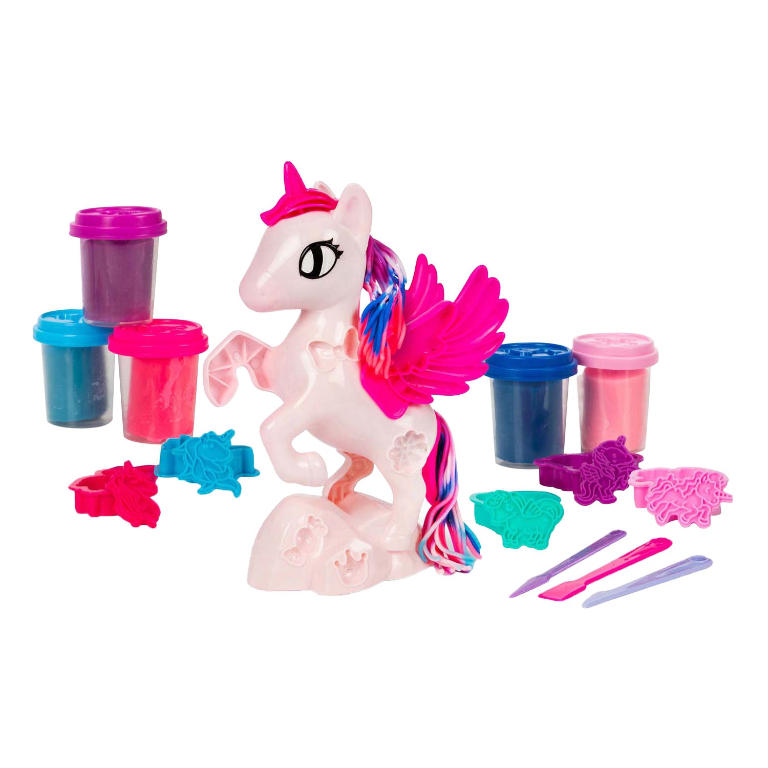 Toi-Toys - Toi-Toys Sculptidough kleiset eenhoorn 5dlg.