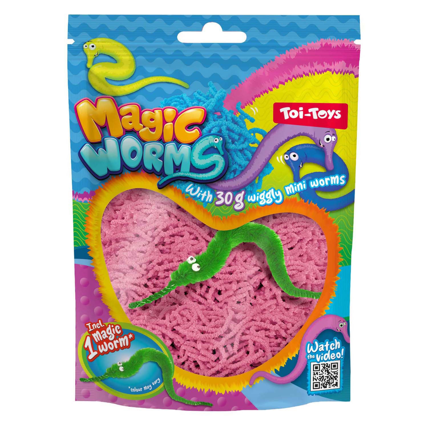Toi-Toys - Toi-Toys Magische worm met mini wormpjes 30gr