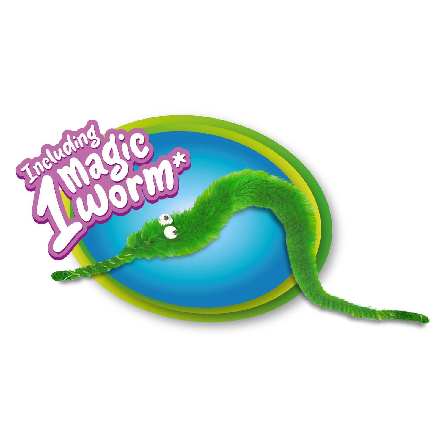 Toi-Toys - Toi-Toys Magische worm met mini wormpjes 50gr