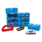 Turbo Racers - Turbo Racers opbergkoffer inclusief 8 metalen autos - 1:45