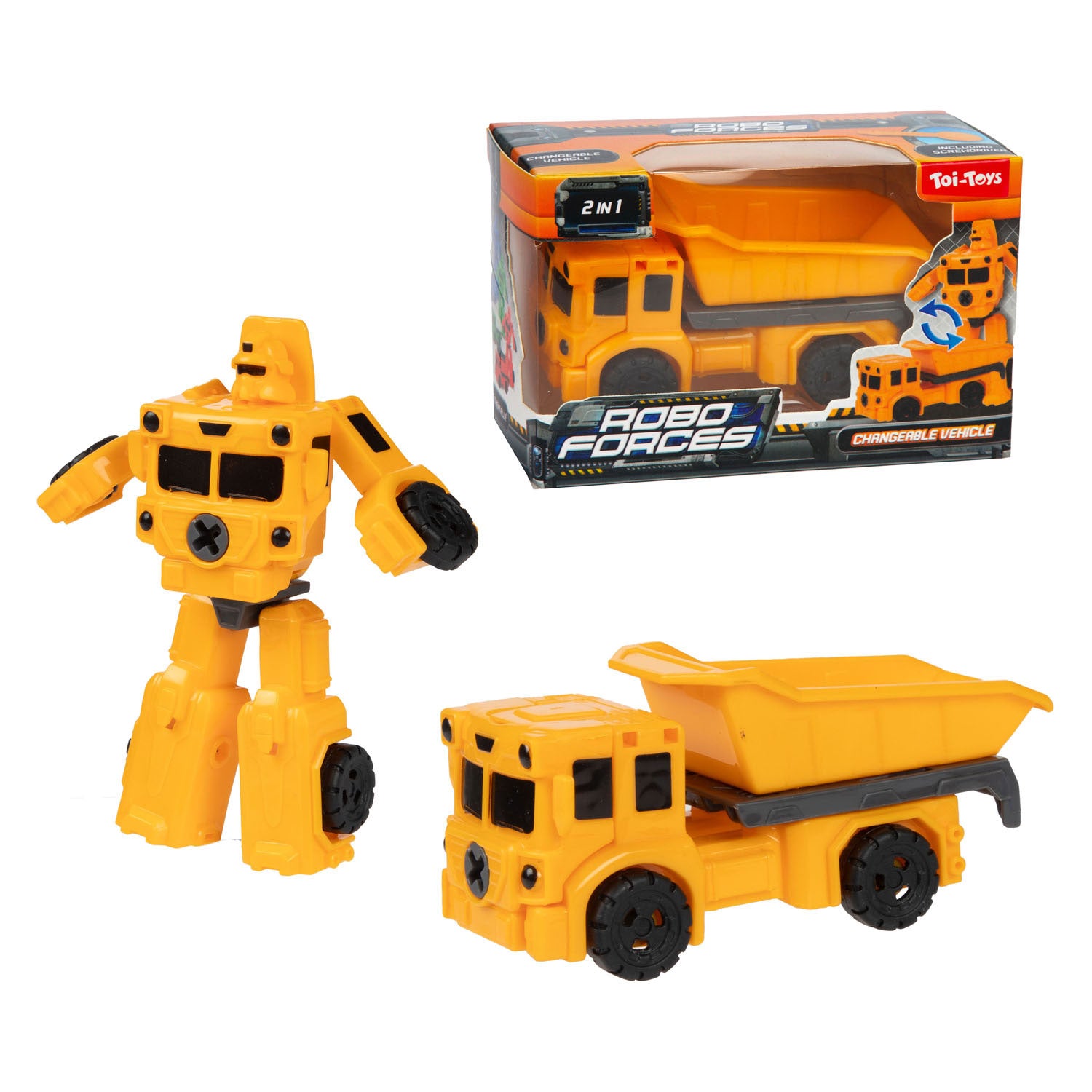 Toi-Toys - Toi-Toys mini truck - 2in1