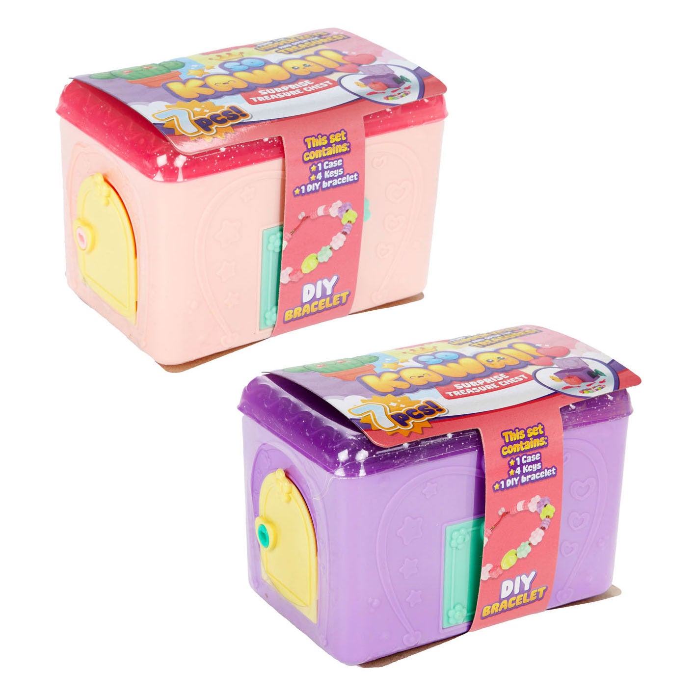 Toi-Toys - Toi-Toys So kawaii verrassingskist armband met kralen - 7dlg.