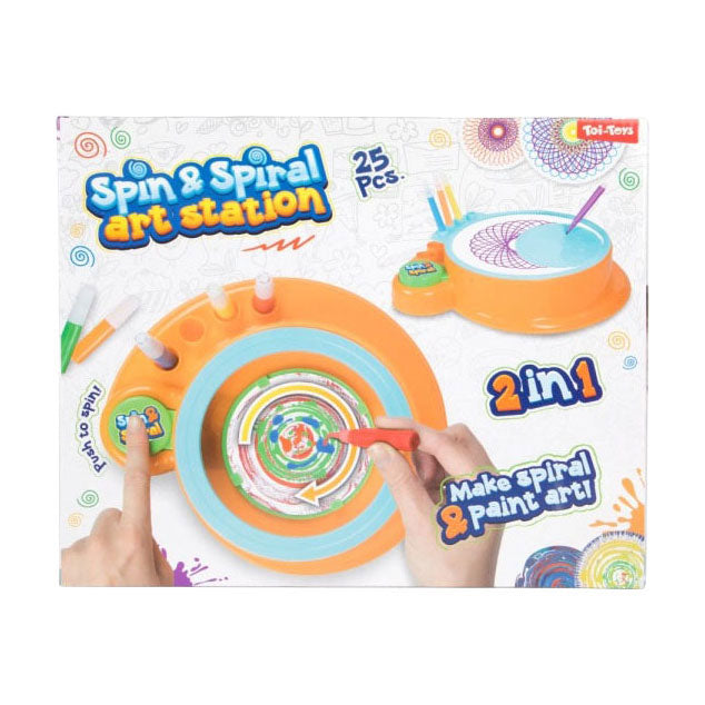 Toi-Toys - Toi-Toys Spin- en spirograaf station - 2in1