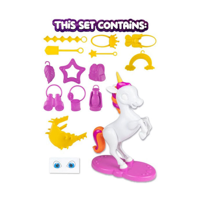Toi-toys spel bokkende eenhoorn