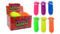 Johntoy - Johntoy John toy fluffy worm met grote ogen 9x9x28cm