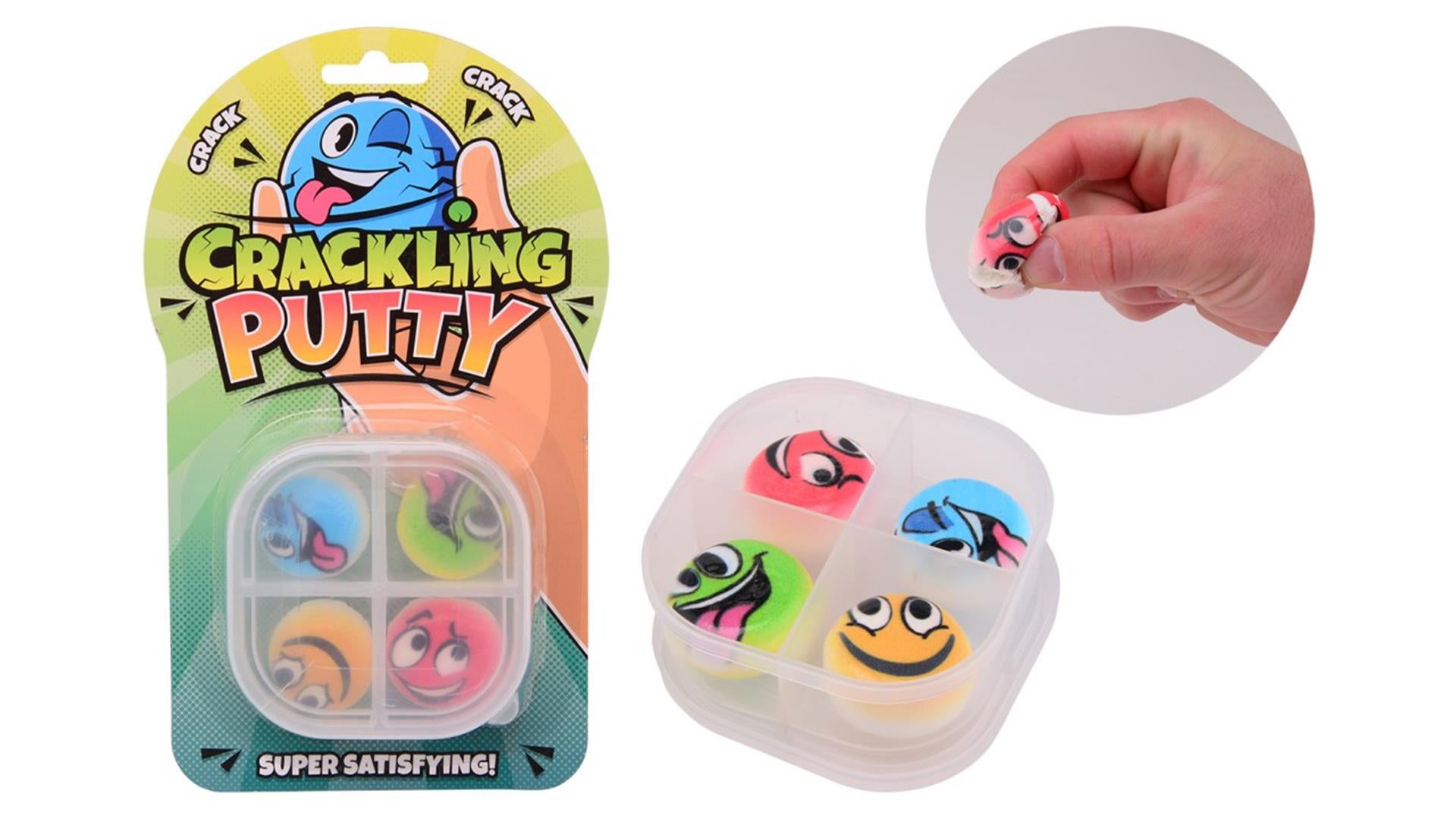 Johntoy john toy crackling putty in bewaardoos