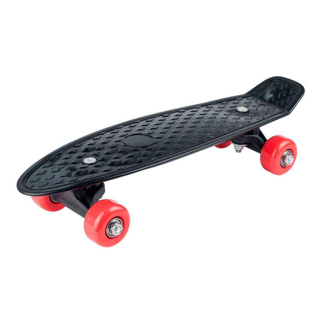Jonotoys playfun pennyboard zwart een leuk klein skate board voor de beginners