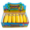 Jono Toys - Jono Toys Squeeze funny bananas anti-stress stretch knijpfiguur 12 stuks
