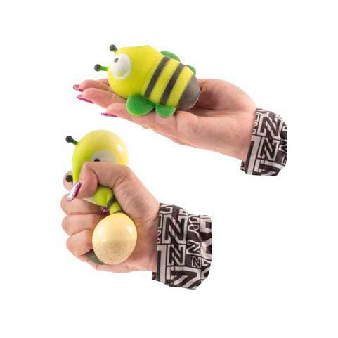 Jono Toys - Jono Toys Squeeze funny bijtjes anti-stress knijpfiguur 9cm