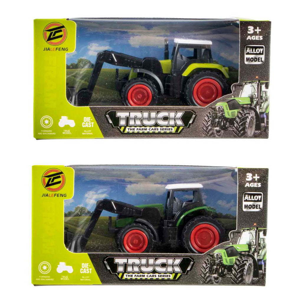 Jono Toys - Jono Toys Metalen tractor met voorlader