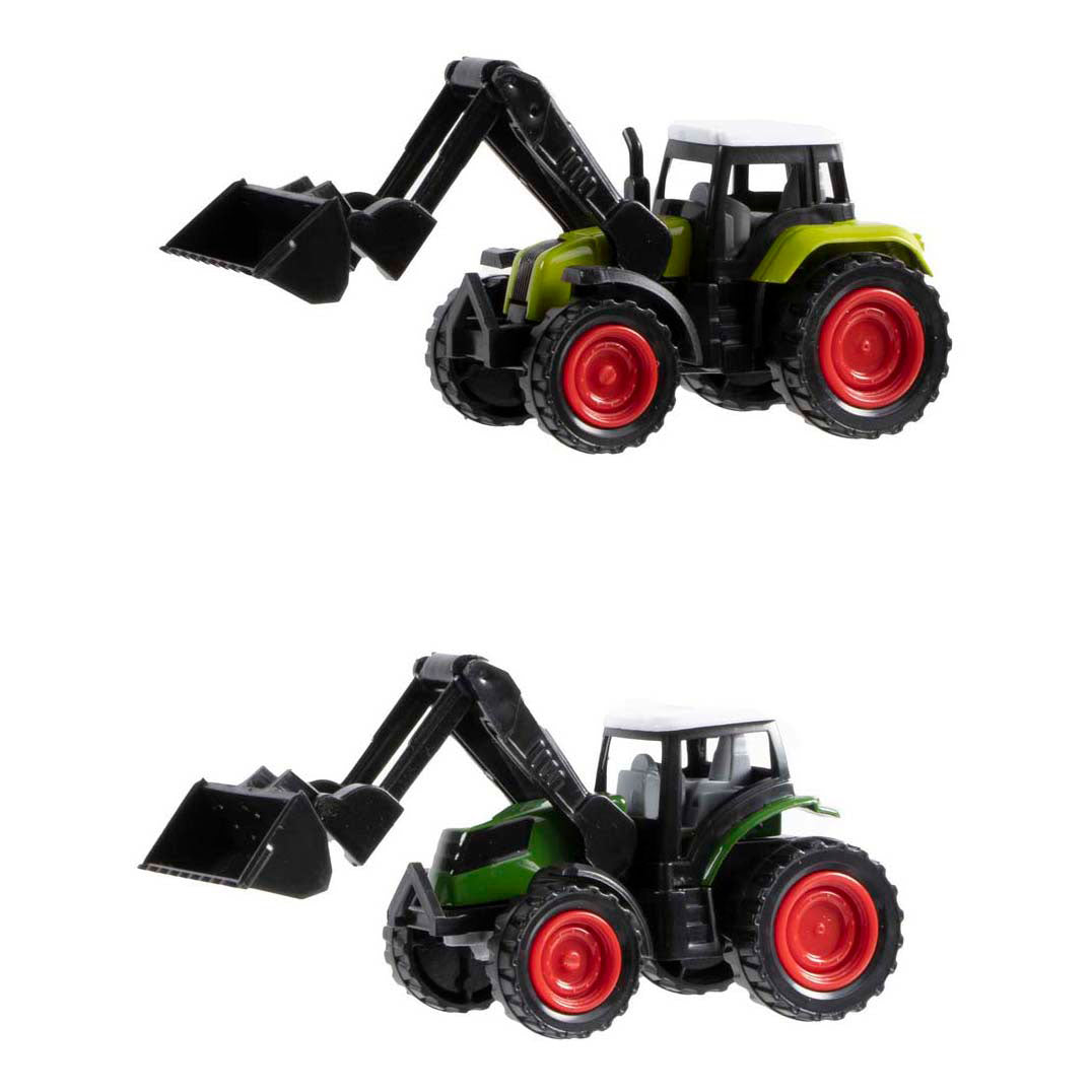 Jono Toys - Jono Toys Metalen tractor met voorlader