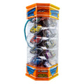 Jono toys metalen pull back auto's in opbergtoren, 15 auto's