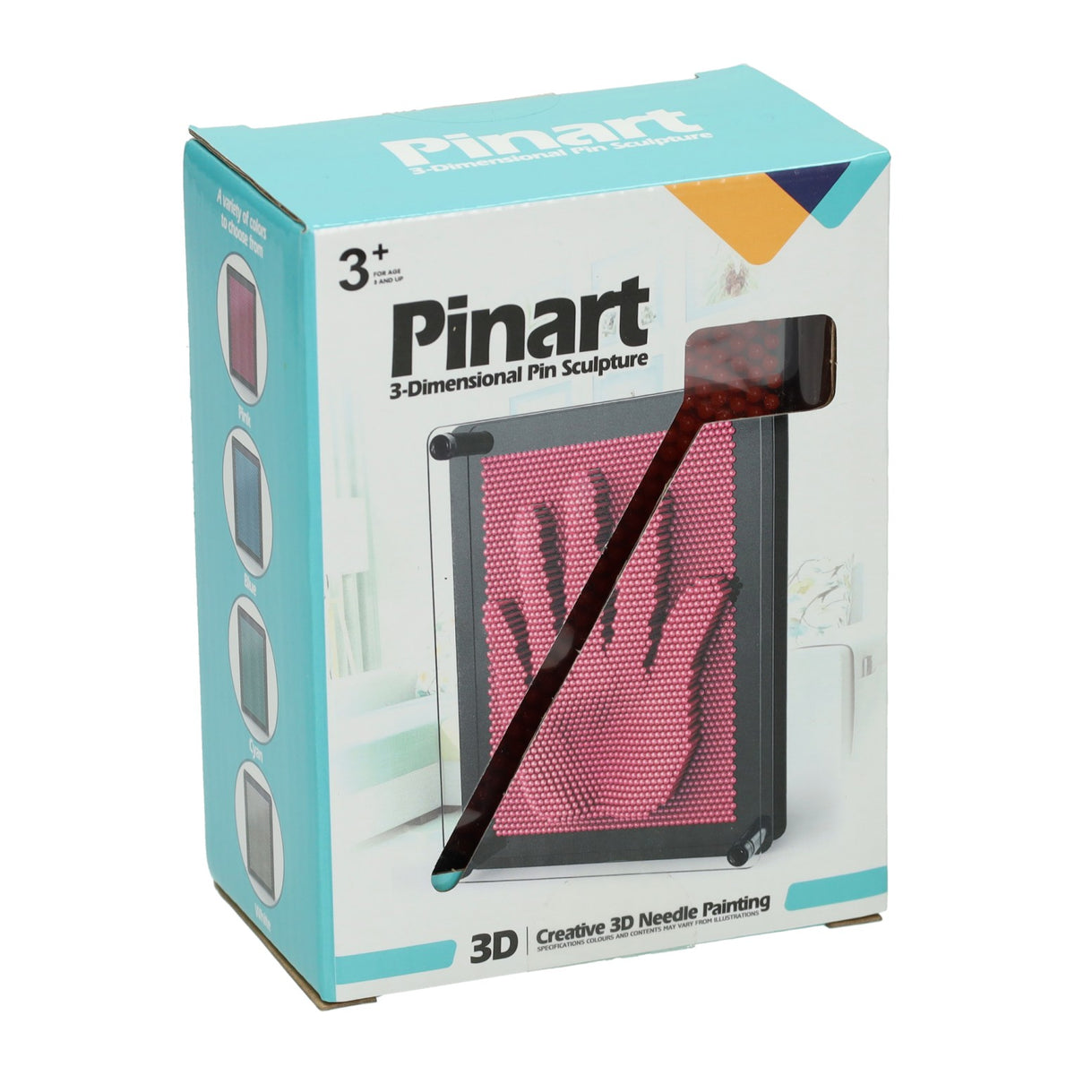 Jono Toys - Jono Toys Pin art roze 10x13cm