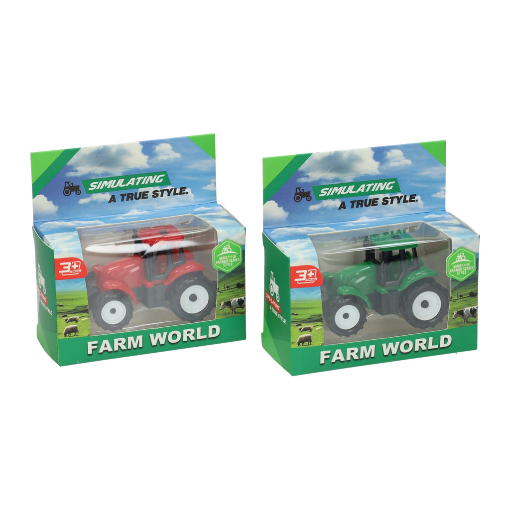 Tractor free wheel 7cm kunststof