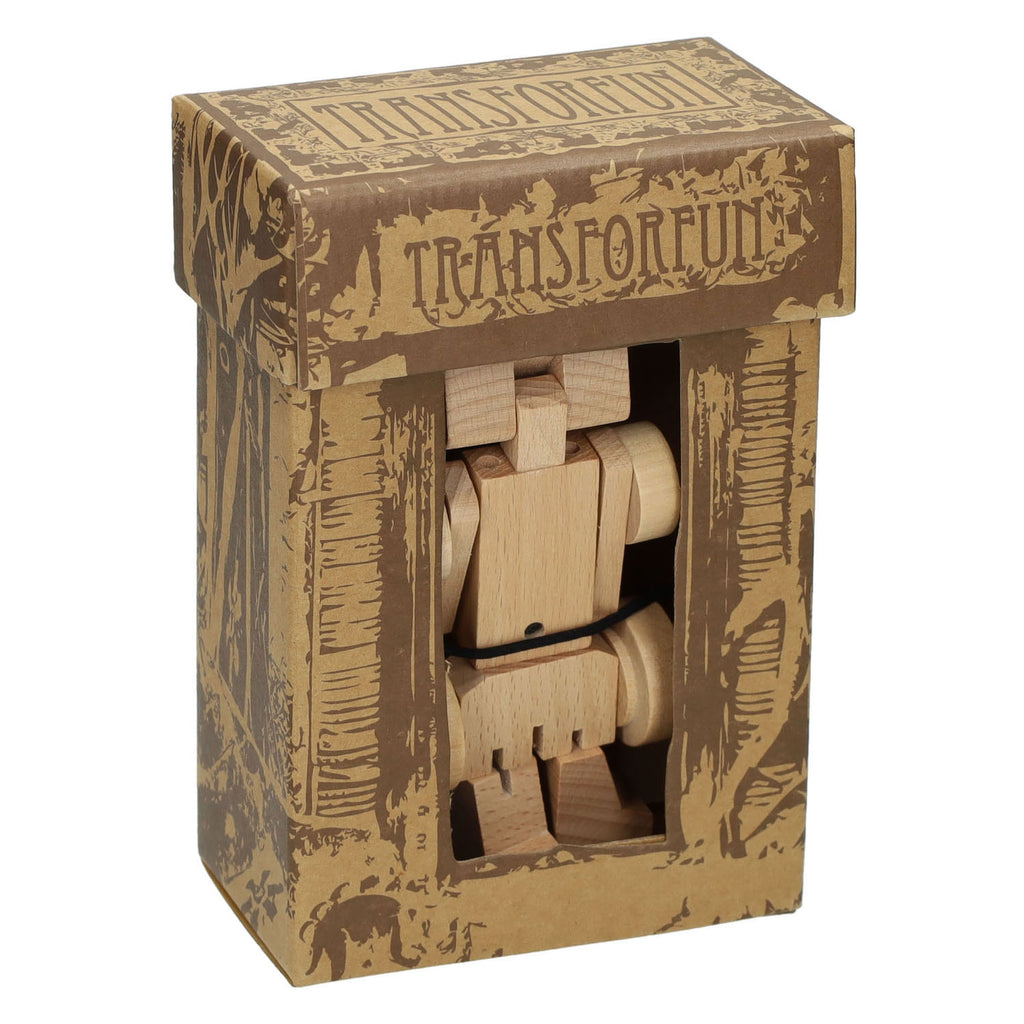 Primi Passi - Primi Passi - houten transformeer robot/shovel