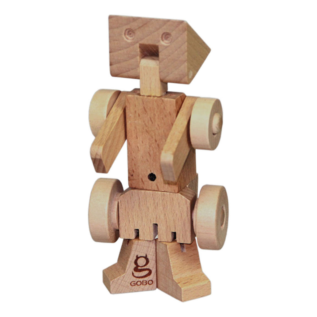 Primi Passi - Primi Passi - houten transformeer robot/shovel