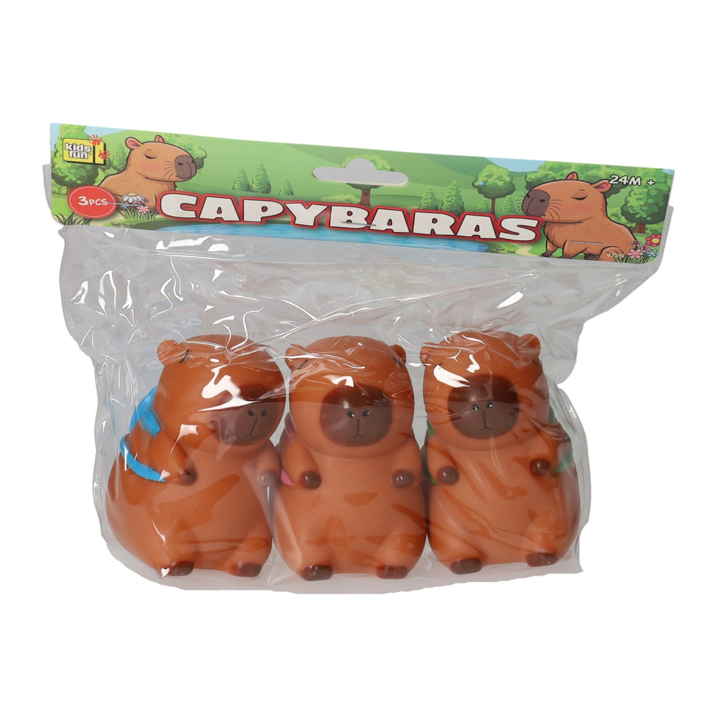 Jono Toys - Jono Toys Capibara baddieren - 3st