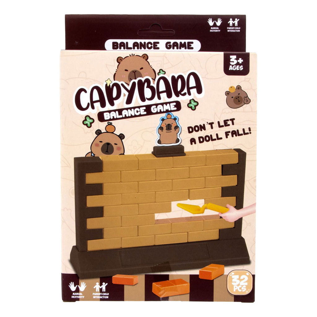 Jono Toys - Jono Toys Capibara balansmuur spel