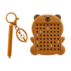 Jono Toys - Jono Toys Capibara magneetbordje aan sleutelhanger