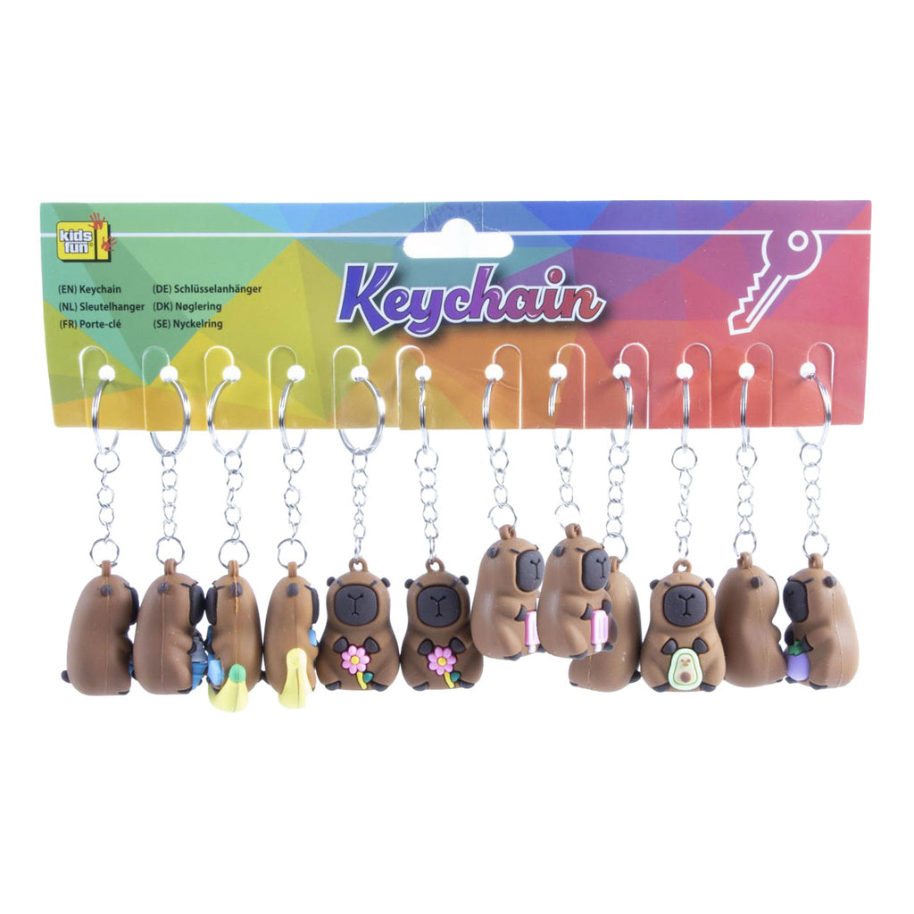 Jono Toys - Jono Toys Sleutelhanger capibara - 4cm