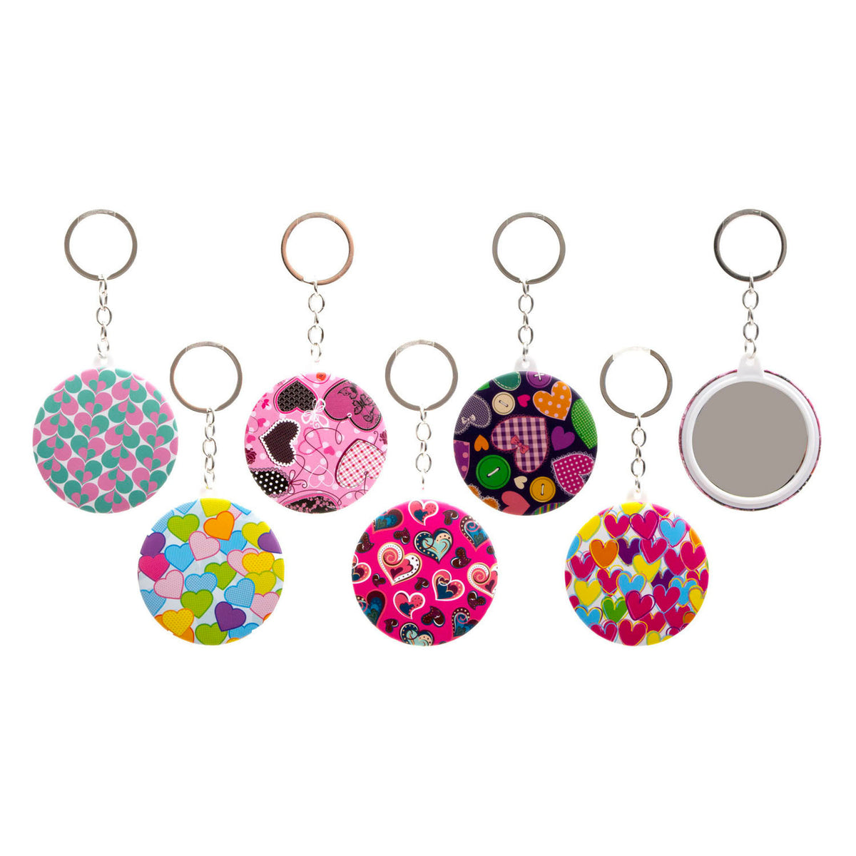 Jono toys sleutelhanger met spiegeltje - 6cm