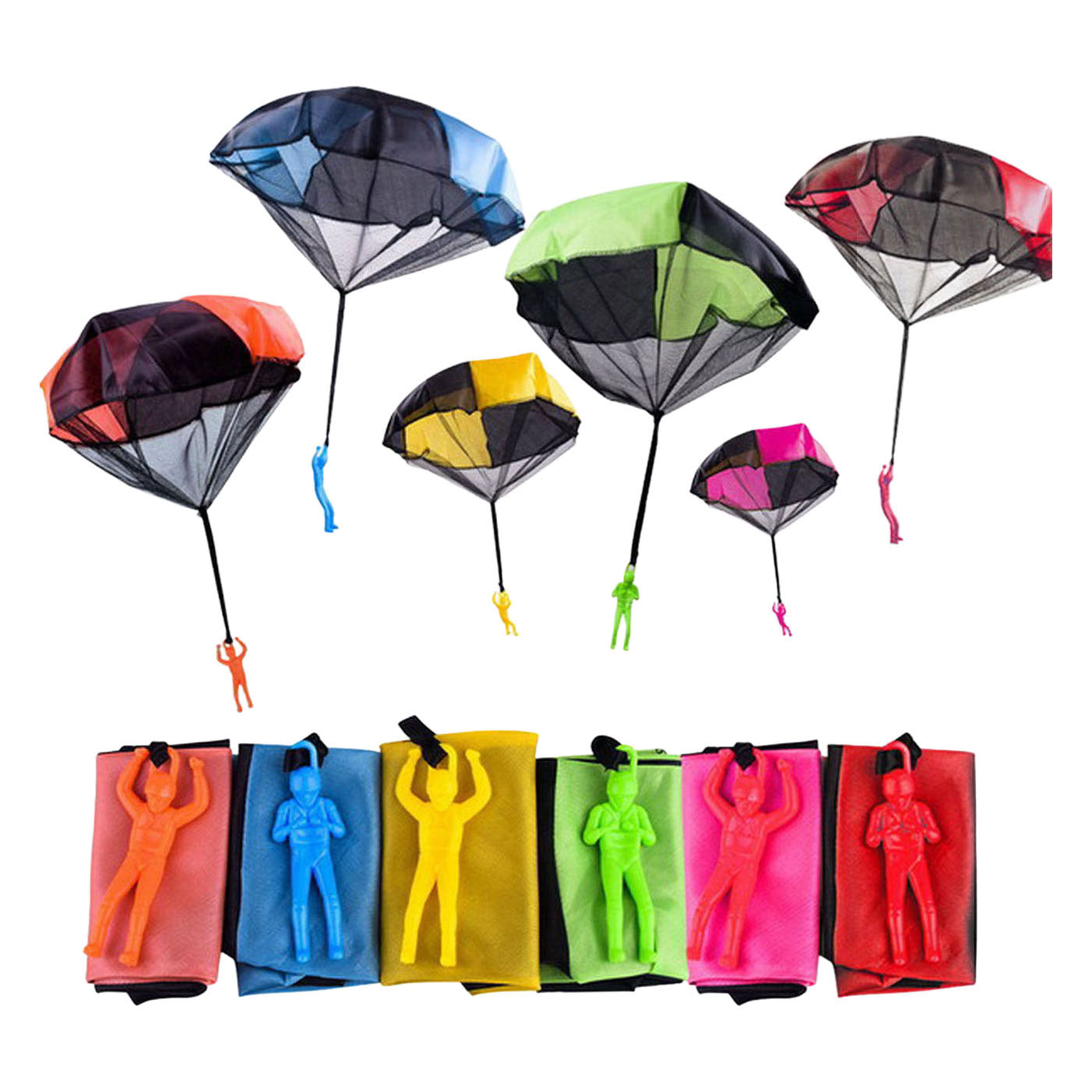 Jono Toys - Jono Toys Gekleurde parachute