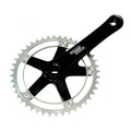 Sturmey archer crankstel fct 62 64 single crank sets 44 z. 170 mm black