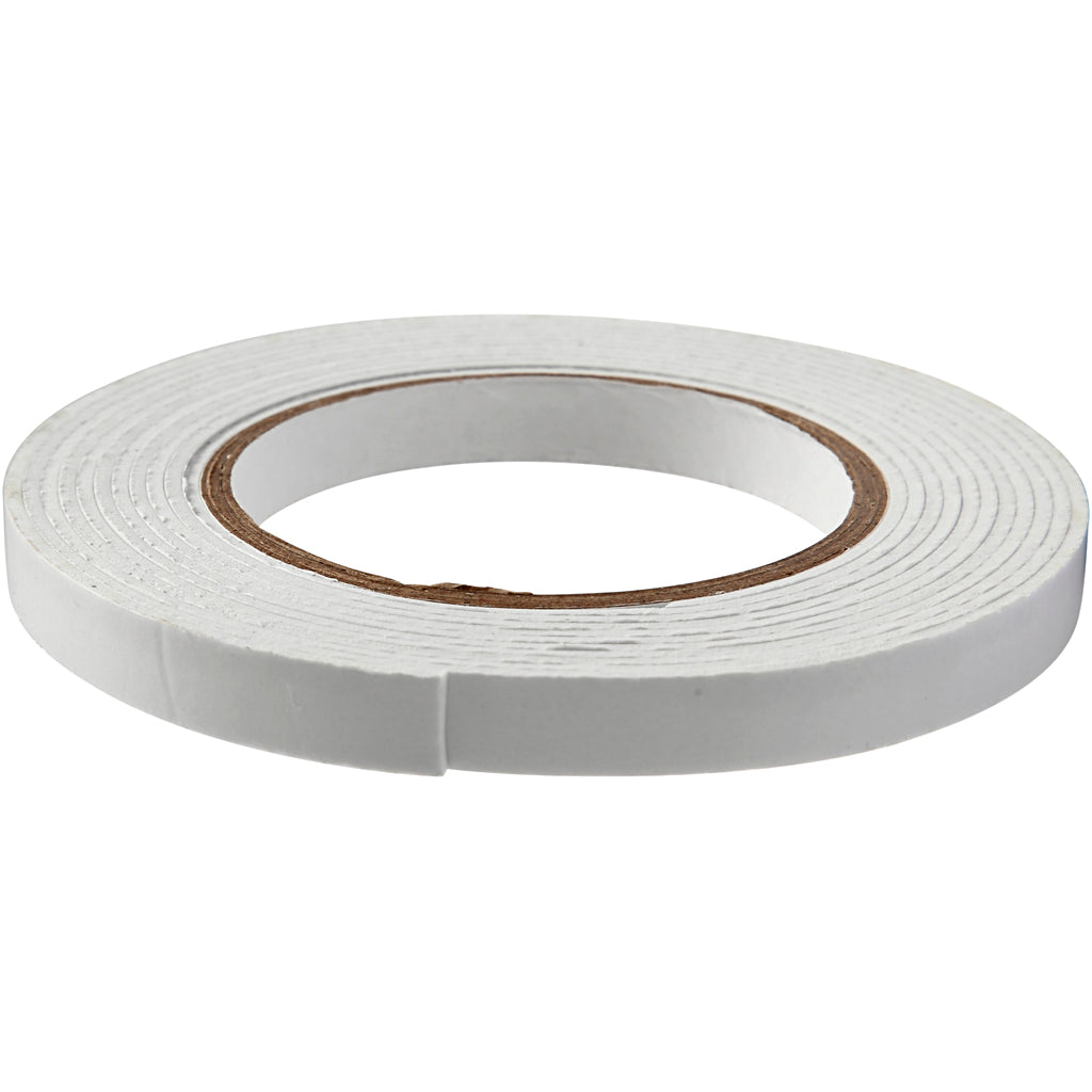 Creativ company 3d foam tape breedte 12mm dikte 2mm - 5m