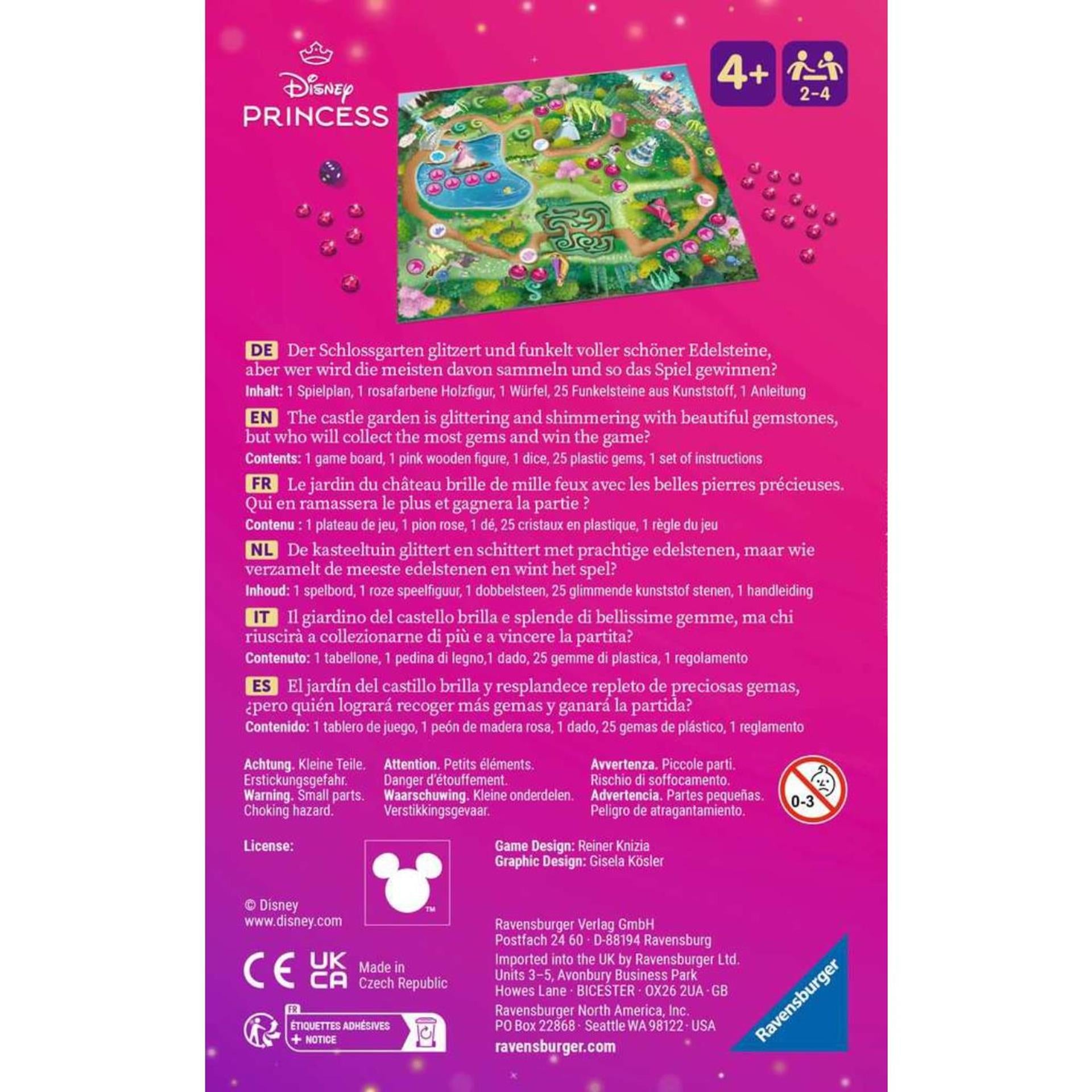 Ravensburger disney princess edelstenen kinderspel