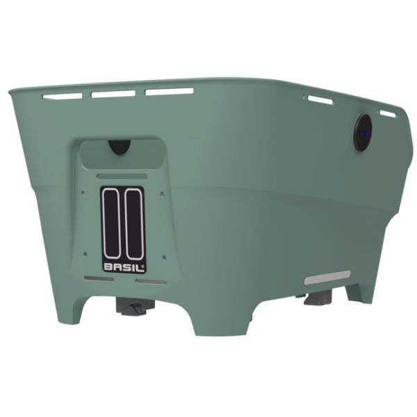 BASIL - BASIL Fietsmand cento neo wsl achter 46 x 23 x 14 cm - groen