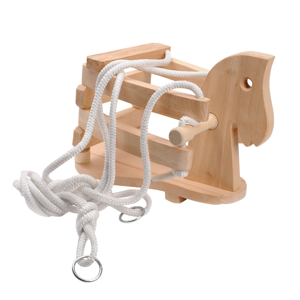 Playwood - wood Houten schommel - paard