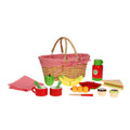 Playwood picknickmand met inhoud