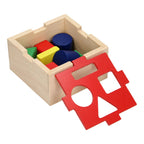 Playwood - wood Houten vormenstoof met deksel