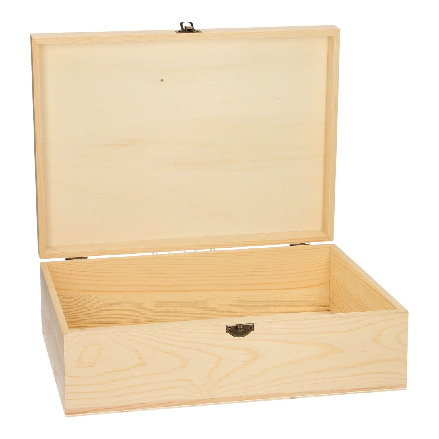 Playwood - wood Grote houten opbergkist
